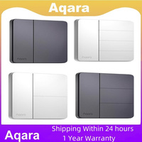 Aqara Smart Wall Switch Z1 More Control Zigbee 3.0 Compatible with Single Live/Neutral Wire Design Work With Mi home HomeKit APP