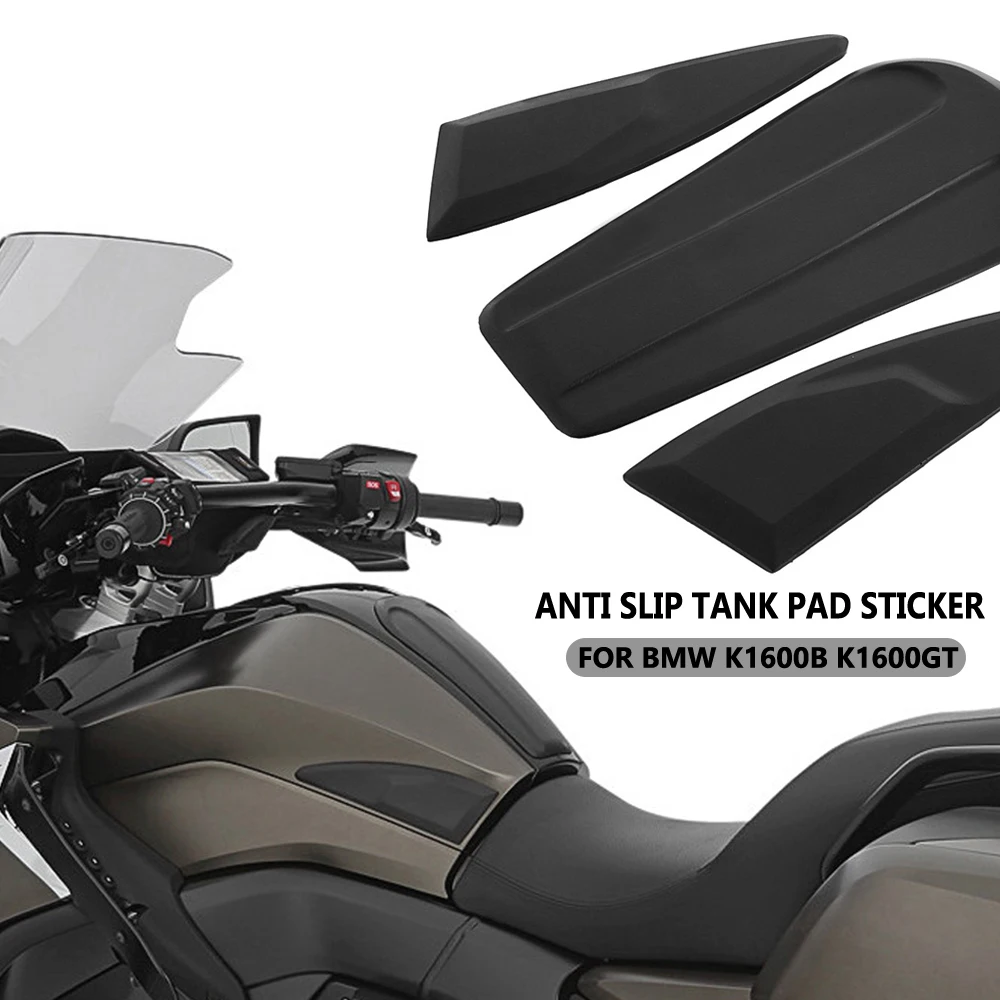 

Anti Slip Tank Pad Sticker Gas Knee Grip Traction Side 3M Decal For BMW K1600B K1600GT K1600GTL K 1600