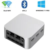 T8 PRO Mini PC Windows 11 Pro  Alder Lake N100 Pocket MINI PC M.2 2242 NGFF/NVMe DDR5 2242 SSD Dual Wifi BT 4.2 1000M LAN