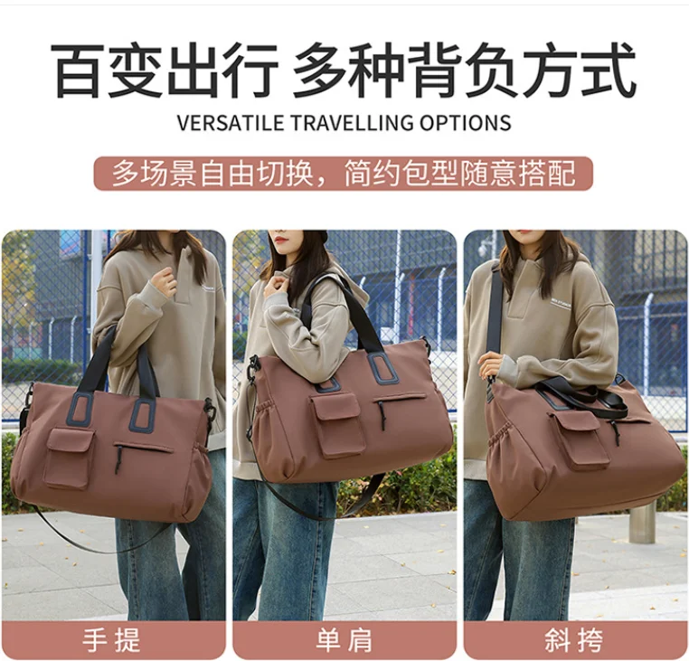 

НОВАЯ дорожная спортивная сумка для йоги, спортивные сумки для спортзала с отдельным карманом для сухого и влажного воздуха для мужчин и женщин, сумка для выходных на ночь сумка