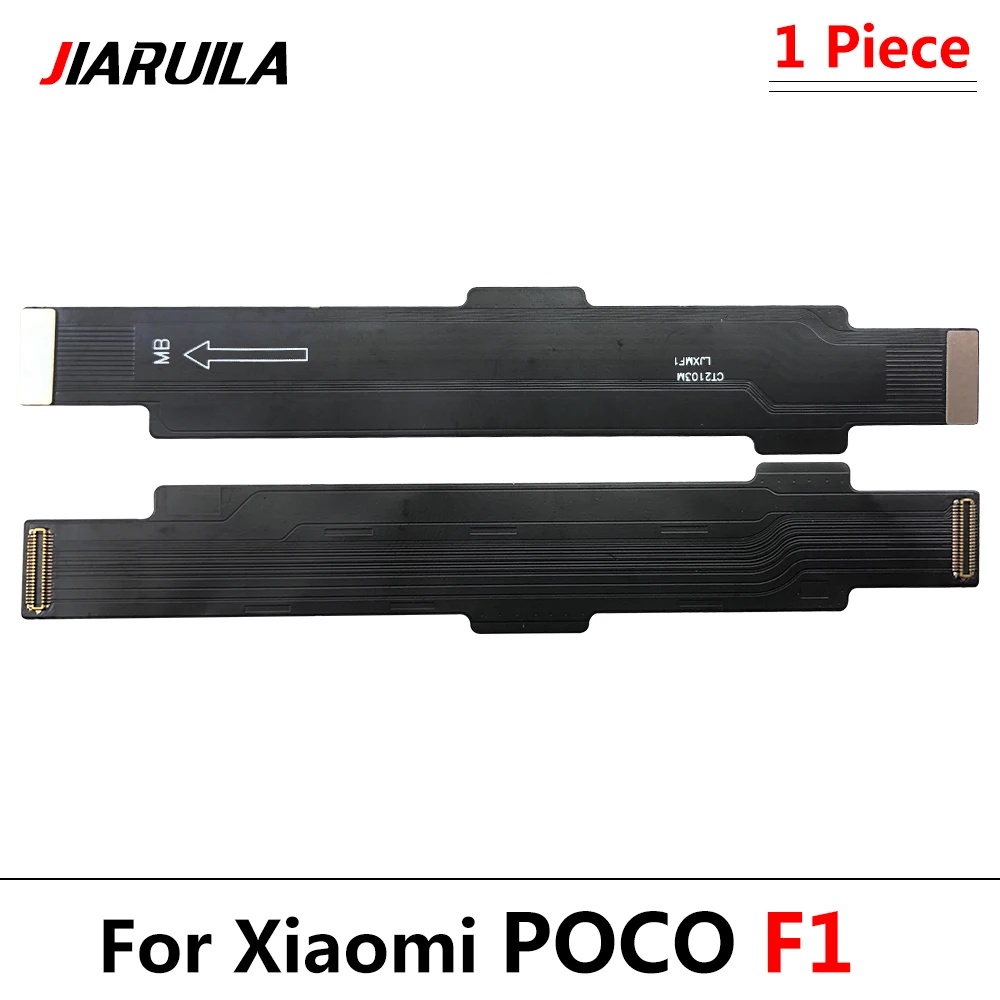 Porta de carregamento USB para Xiaomi Pocophone Poco F1, Mic, Microfone Dock, Placa, Cabo Flex Principal, Peças de Reparação, Novo