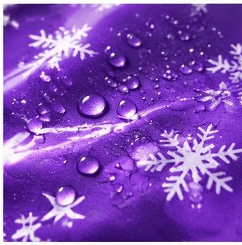 2 Pairs Waterproof Arm Sleeve Protectors Kitchen Oversleeve Cleaning Snowflake Pattern Oilproof Durable Elastic Fit Adults