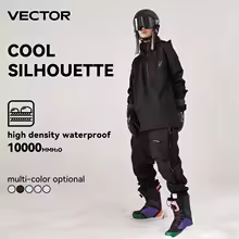 מכנס סקי וסנובורד VECTOR Solid Color אטימות 10k