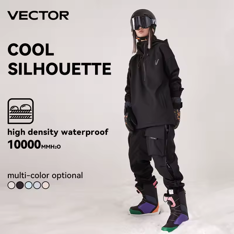 מכנס סקי וסנובורד VECTOR Solid Color אטימות 10k