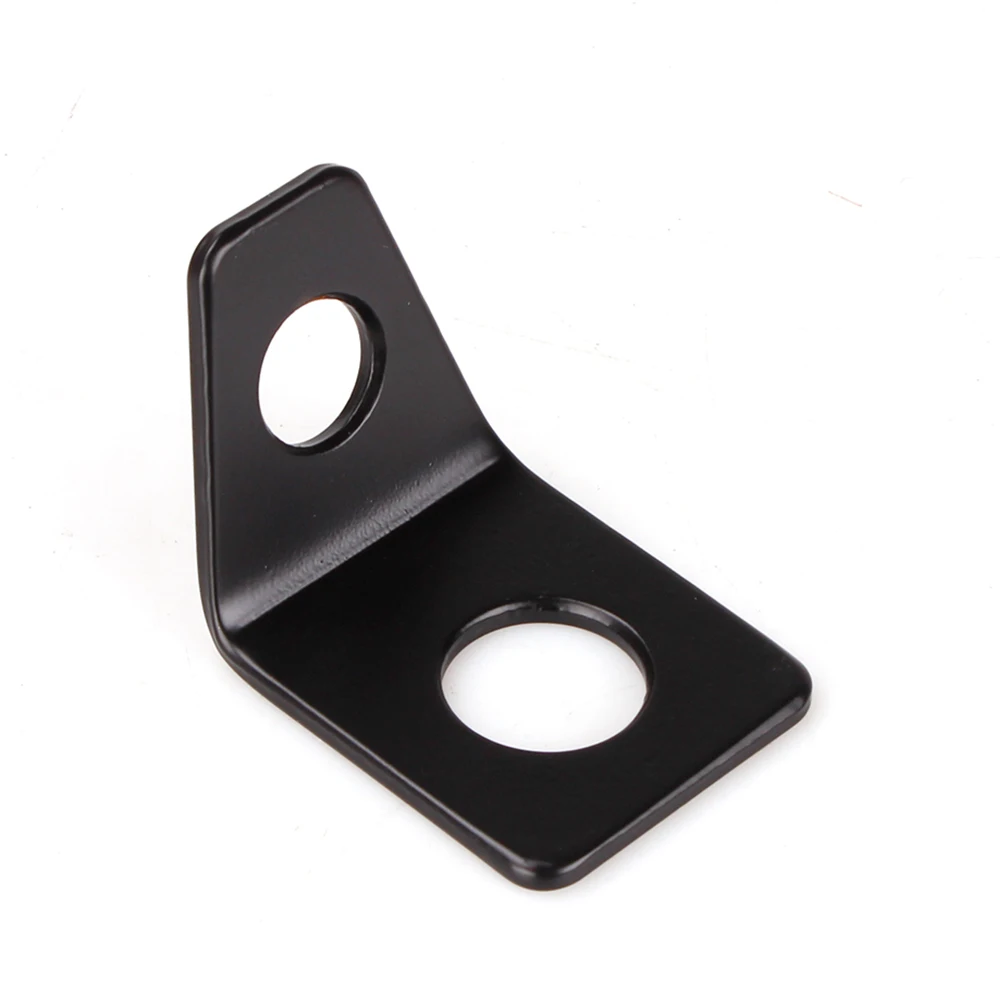 4 Point Car Seat Belt Sheet Mounting Bracket L-Shaped Angle Hook Holder 90 Degree Bracket Kit Iron Seat Belt L-Bracket BAG062