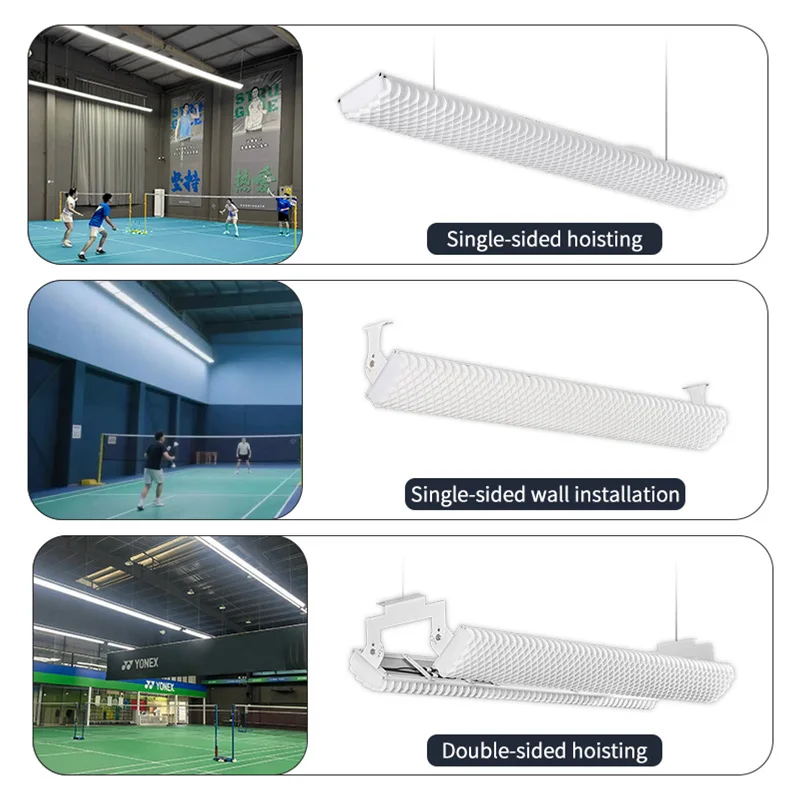 High Quality LED Badminton No Shadow Lamp Badminton Court Light Anti-Glare Arena Light for Badminton Basketball Volleyball Gym