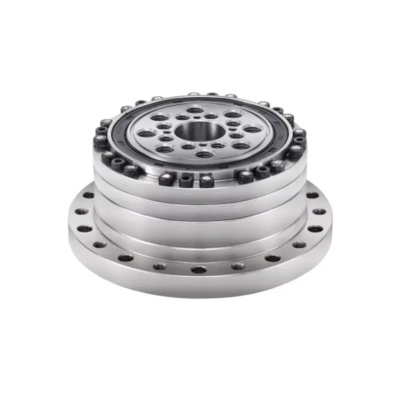 Harmonic Drive Gearbox Flat Hollow Shaft Reducer Robot Joint Compact Size Gear Ratio 100:1 Harmonic Reducer