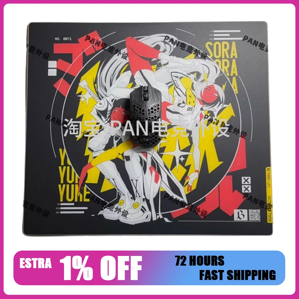 

Коврик для мыши PAN Esports WALLHACK ARCADE TWINS, гладкий, скоростной, с покрытием-праймером, для APEX, аксессуары для ПК