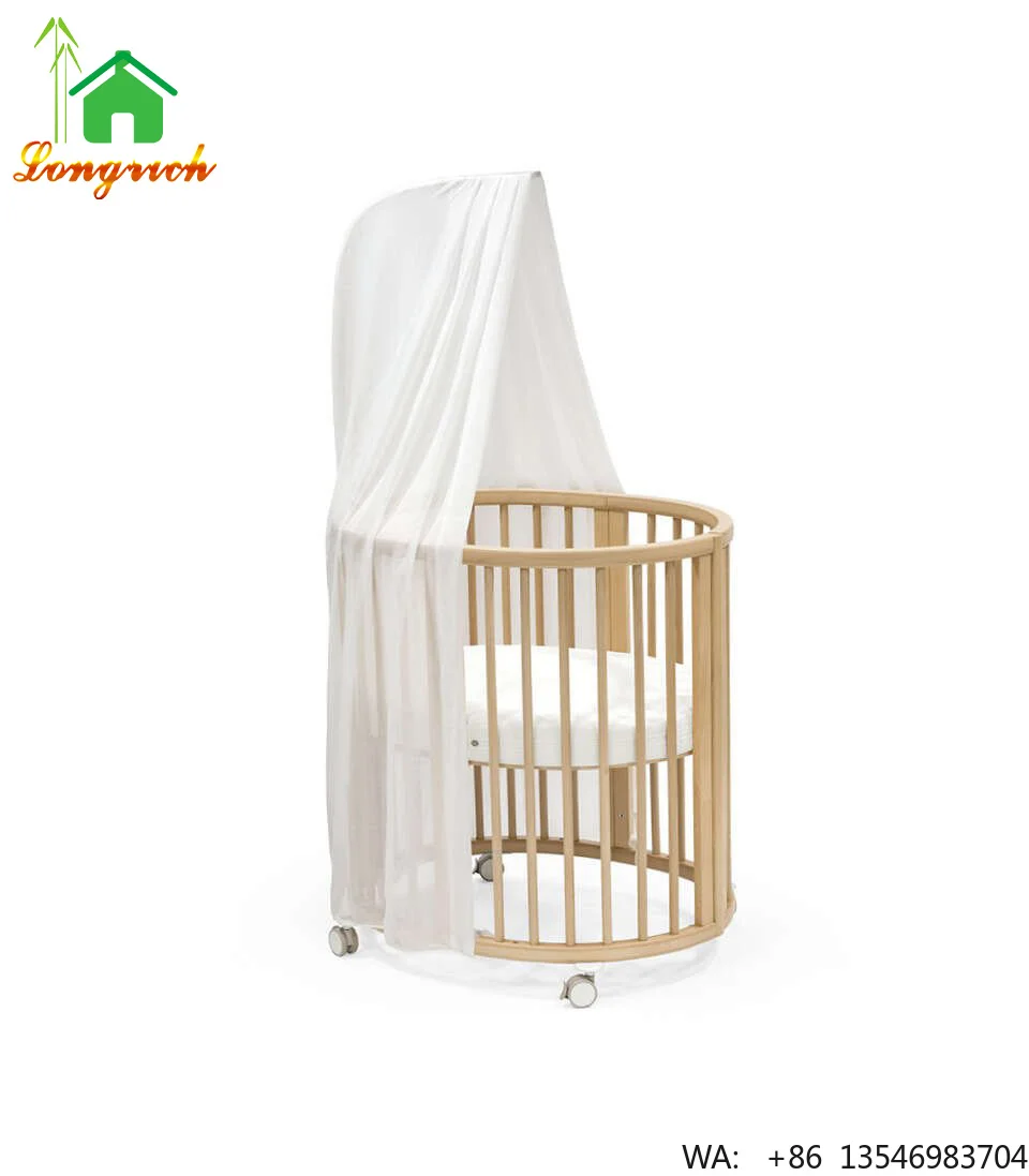 

Boys Baby Crib Sets Rocking Travel Cribs Wooden Smart Cribs Germany Guardrail Waterproof Sheets