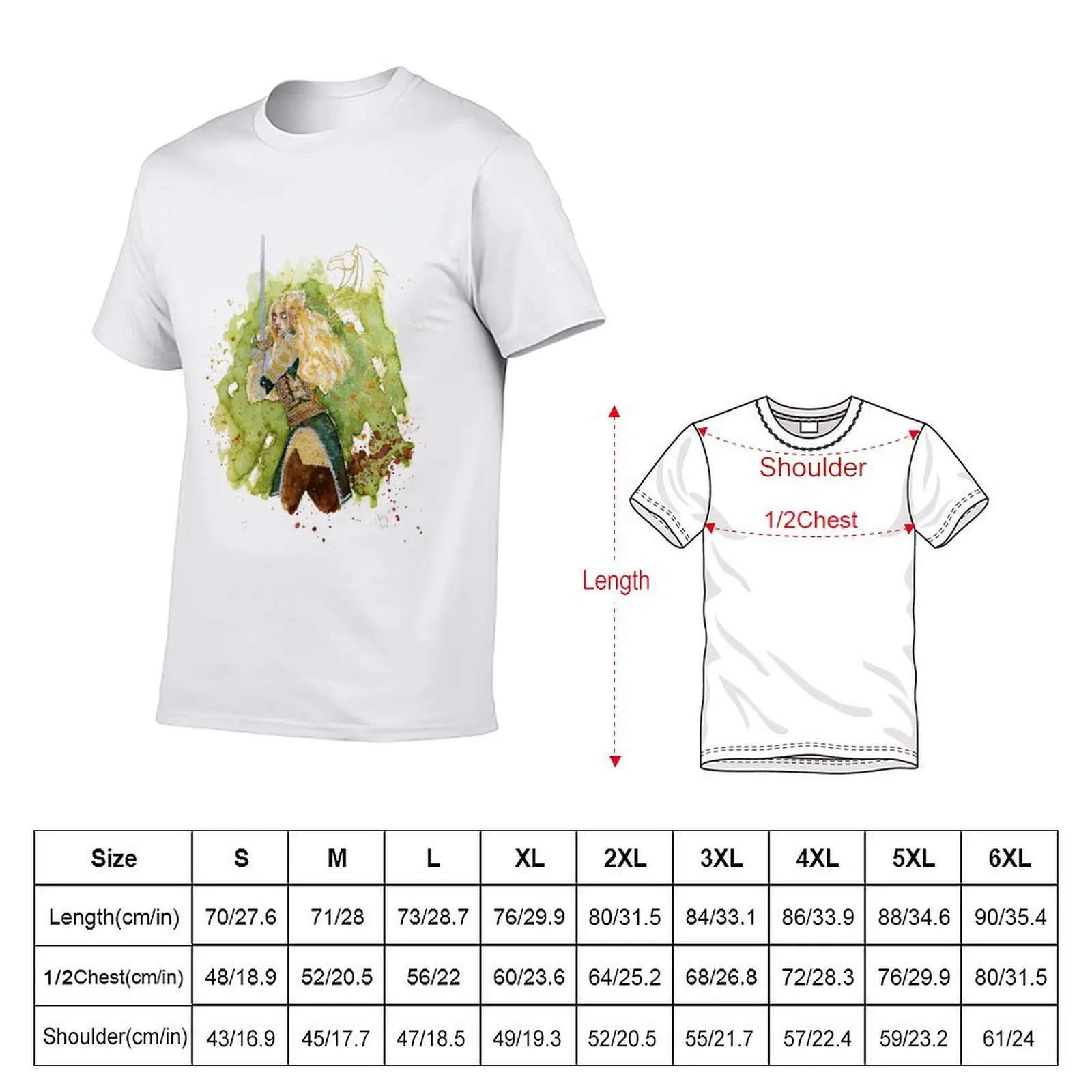 Eowyn of Rohan T-Shirt customs design your own kawaii clothes clothing for men