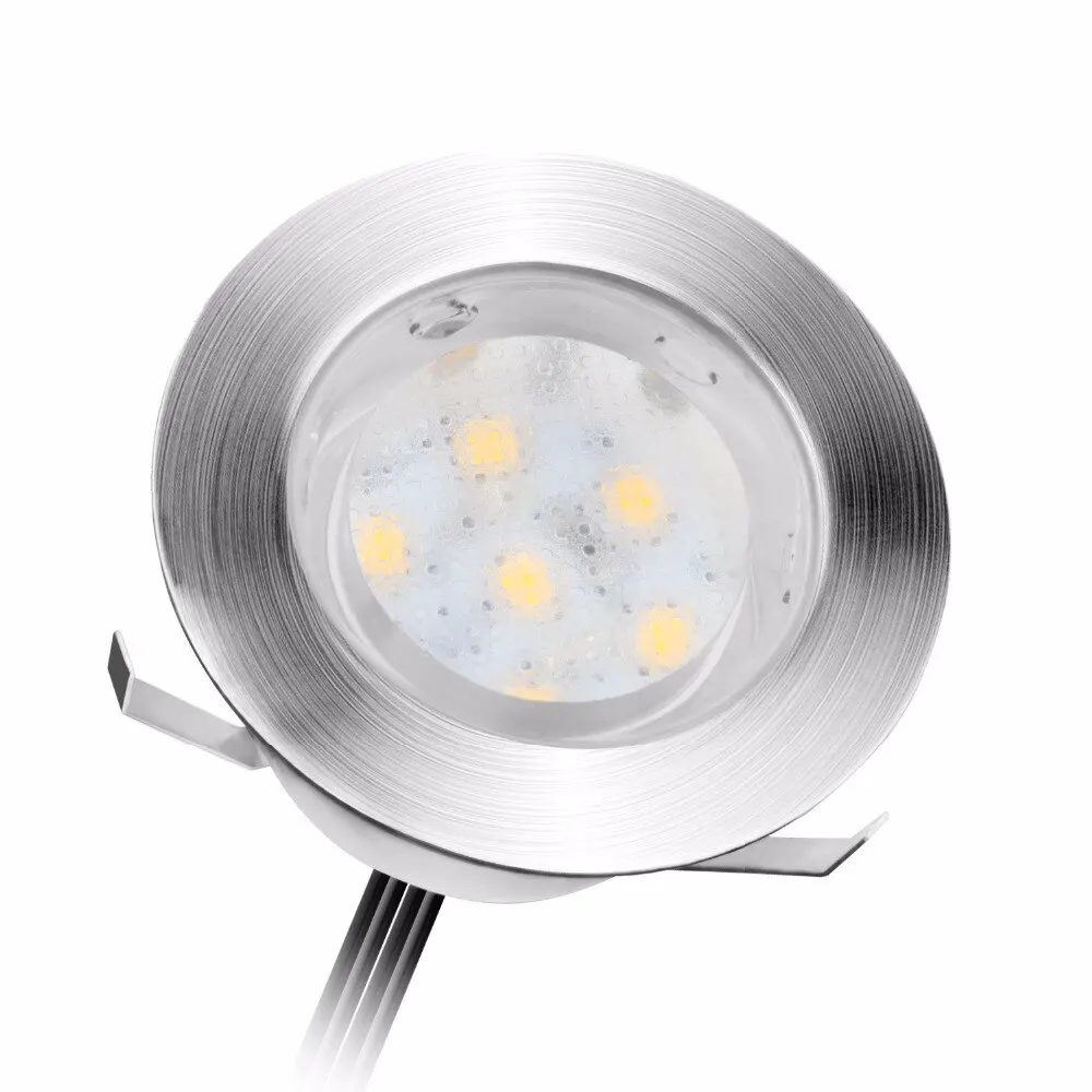 Imagem -06 - Recesso Leds Deck Lights Baixa Tensão Ip67 Impermeável Landscape Lamp Landscape Light para Quintal Jardim Caminho Escadas dc 12v 20 Pcs