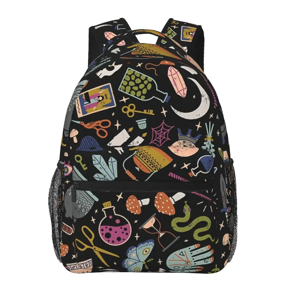 Mochila De calavera de hueso para niños y niñas, morral escolar de dibujos animados, bolso de hombro de gran capacidad