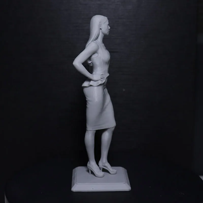 1/24 75Mm 1/18 100Mm Kit Model Resin Film Aktris Gadis Patung Patung Membongkar Dicat Dicat RW-1219