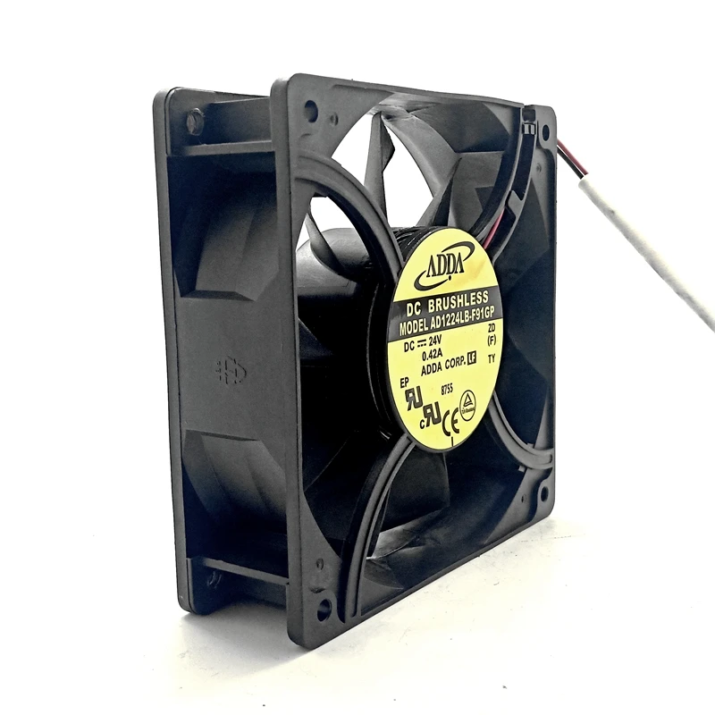 AD1224LB-F91GP 12038 120mm DC 24V,for Inverter,Server Cabinets, High CFM Air Flow Axial Cooling Fan