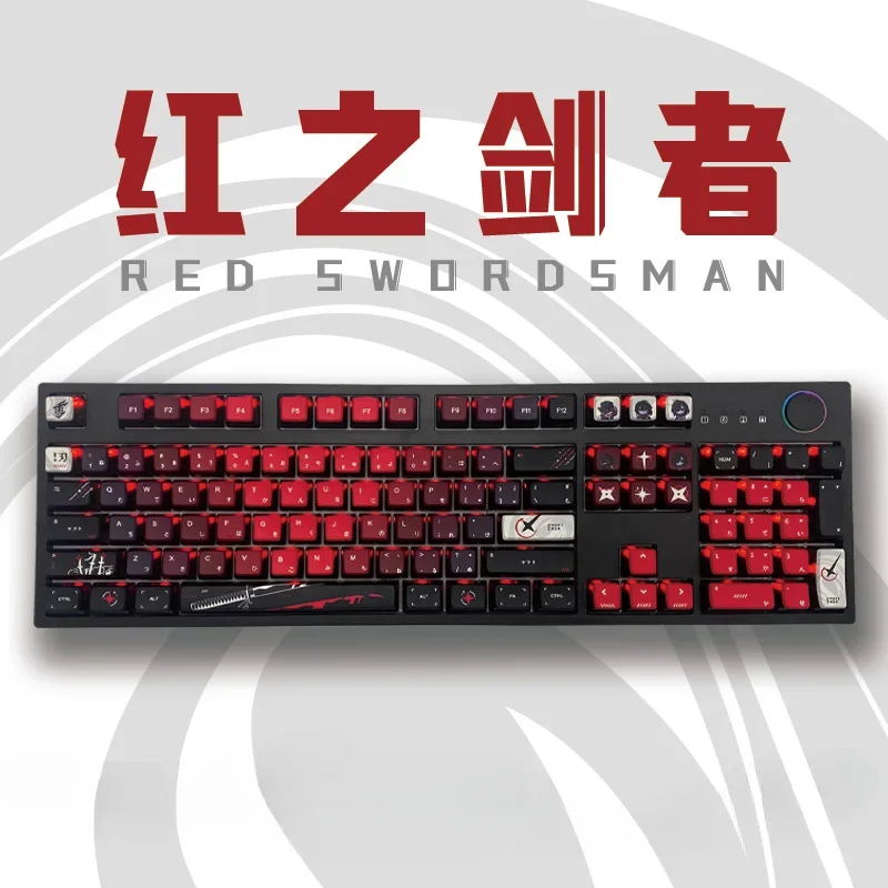 yuki aim keycaps grupo acessorios teclado mecanico pbt five sided sublimation custom perfil asa 01