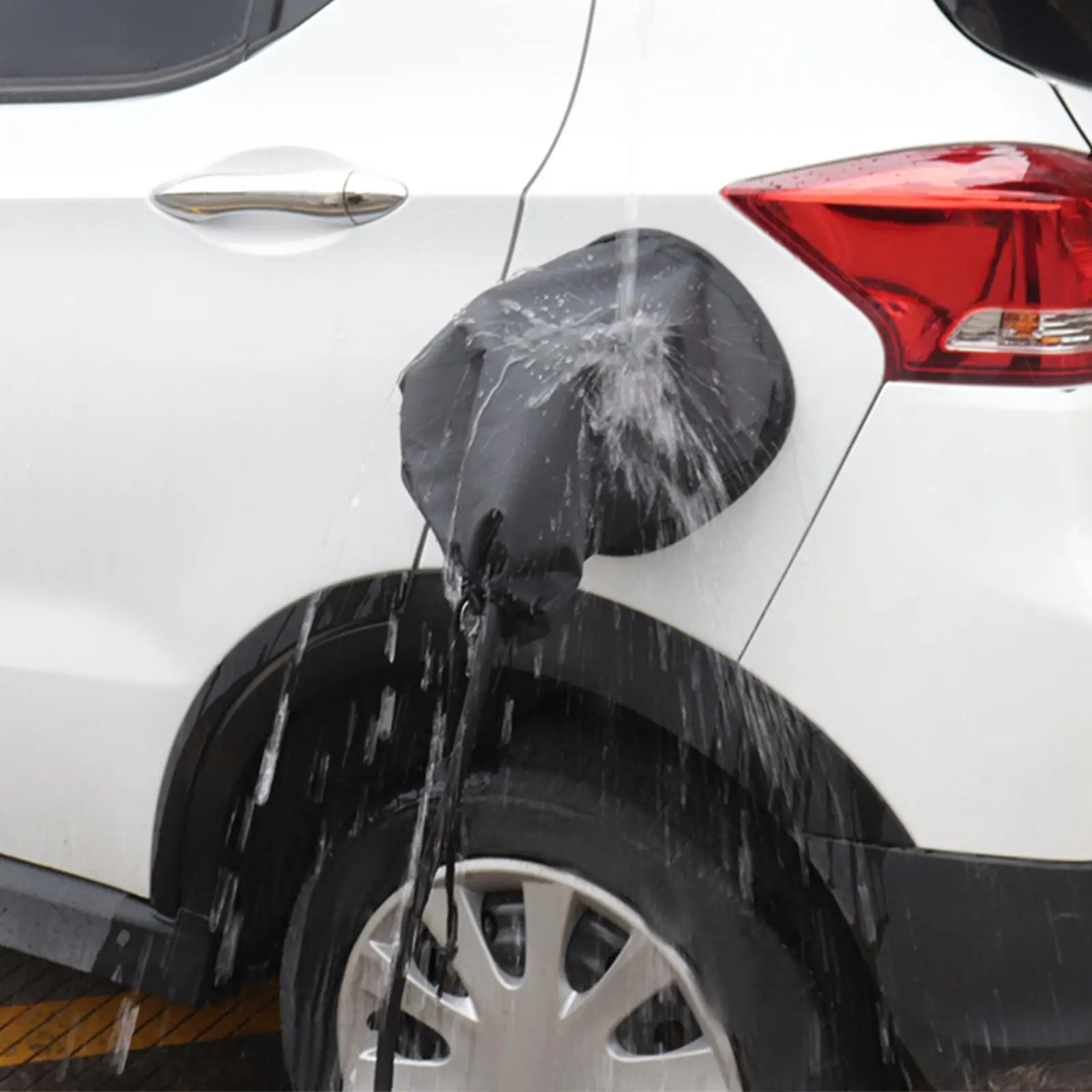 

Heavy Duty Waterproof Car Charging Port Cover Portable Outdoor EV Charger Shield Case for Rain Snow Garage Use