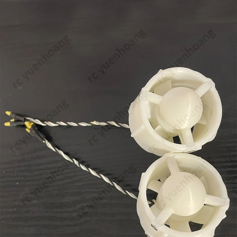1 par 3-6S ROV propulsor submarino 2312S Motor sin escobillas 3D impreso carcasa exterior componentes de transmisión DIY para barco cebo RC ​ /Trawler