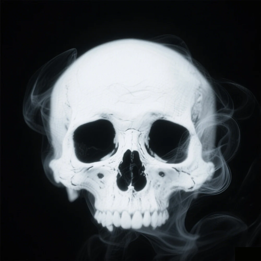 Halloween USB Projection Night Light Skull 6 Patterns Design LED Projector Lamps Wall Ceiling Decor Holiday Party Ambient Lights