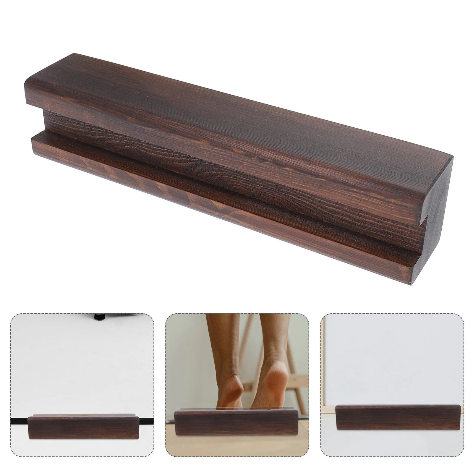 

Wood Floor Mirror Stand Anti Skid Base Full Length Mirror Support Rack Bedroom Bathroom Artwork Picture Frame Holder