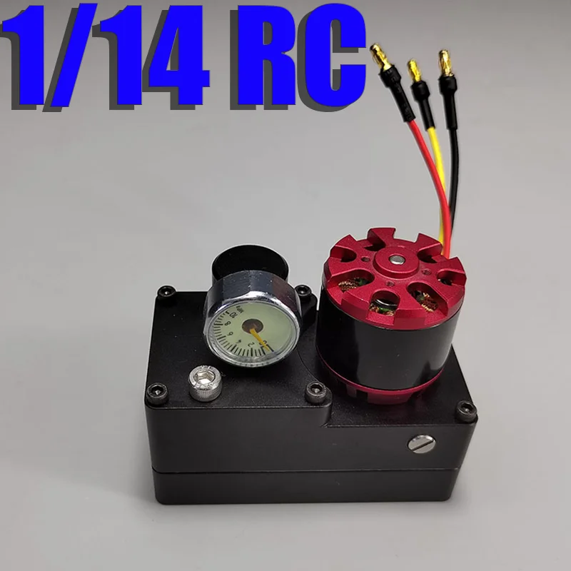 

Metal Simulation High Pressure Brushless Integrated Pump 1/14 RC Truck for SCANIA Tamiya 770S R620 for VOLVO Model Car DIY Parts