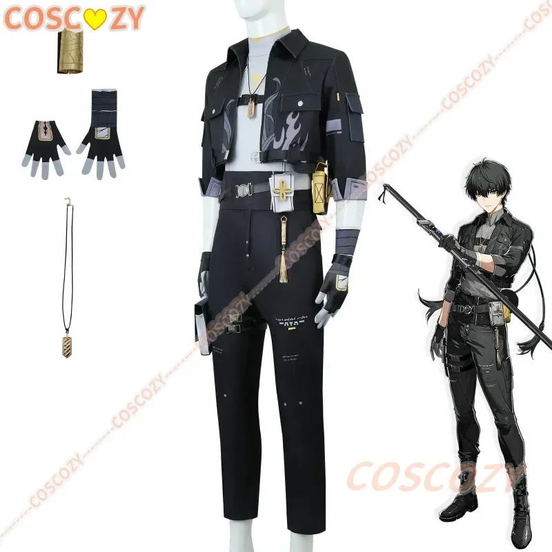 Rover Cosplay Costume Game Wuthering Waves Cosplay Costume Wig Men Boy Game Suit Rover Cosplay Plus Size