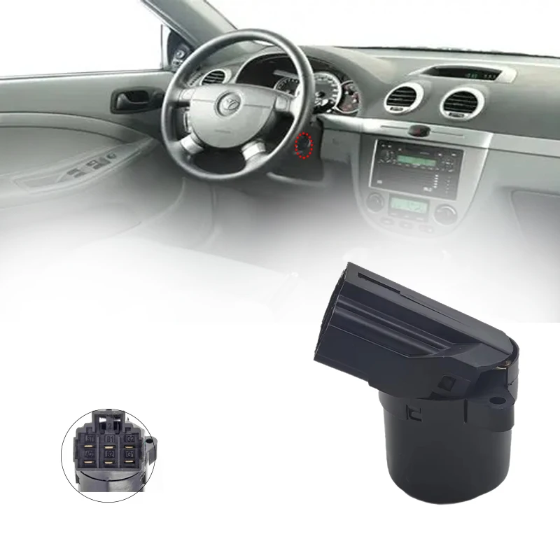 6-Pin Ignition Starter Switch 96238726 for Daewoo Lanos, Nubira, Leganza, Lacetti, Evanda & Chevrolet Aveo, Optra