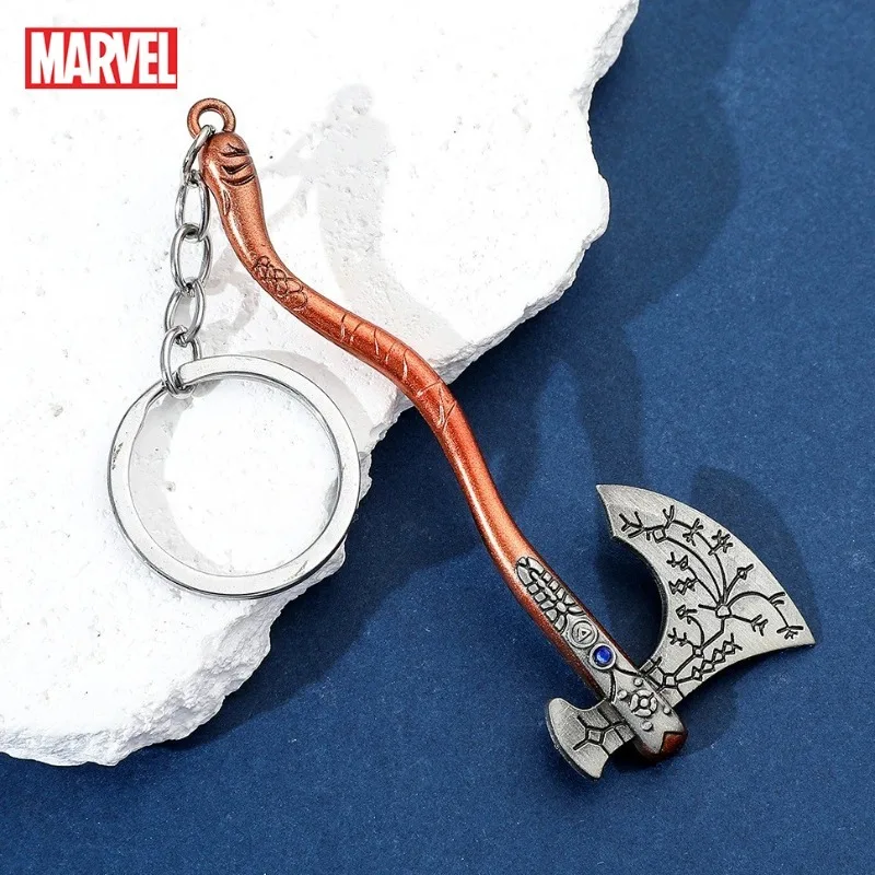 

Marvel Thor Keychain Stormbreaker Axe Anime Cool Character 3D Model Toy Keychain Car Pendant Collection Man Woman Birthday Gifts