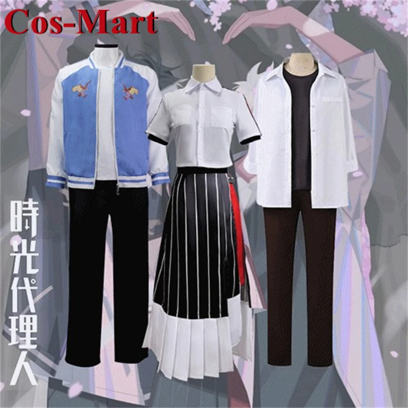 Cos-Mart Anime Link Click Qiaoling Luguang Chengxiaoshi Cosplay Costume Sweet Uniform Activity Party Role Play Clothing