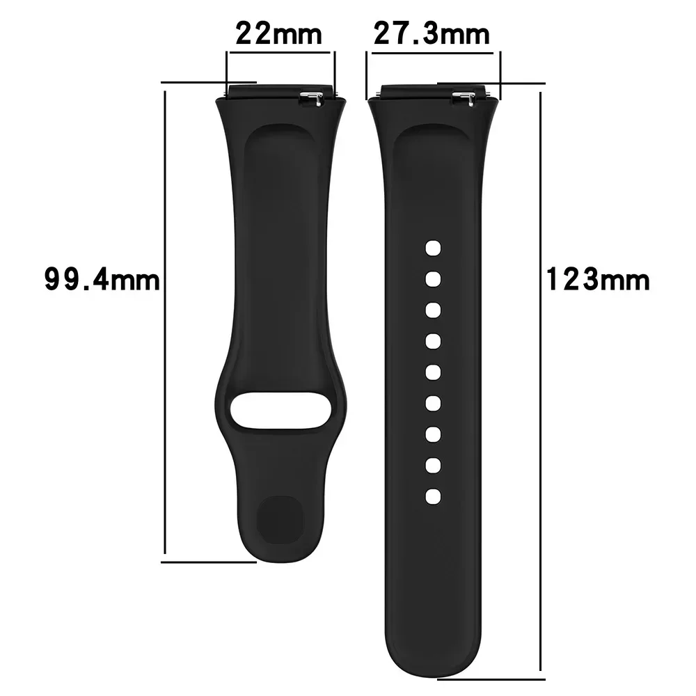 Official same model Silicone Strap For Redmi watch 3 Active Bracelet Wristbands+Protective Cover for Xiaomi Redmi watch 3 band image 6