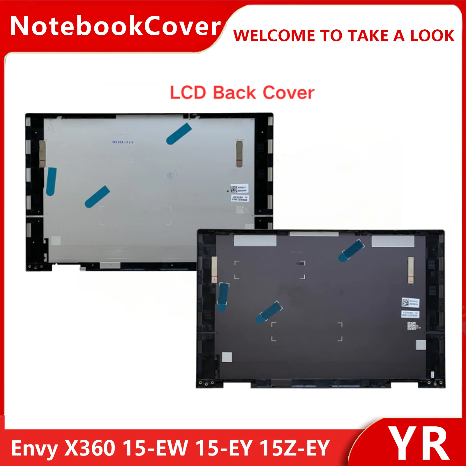 

New For Kailxuling Envy X360 15-EW 15-EY 15Z-EY 15T-EW LCD Back Cover A Shell / LCD Hinges