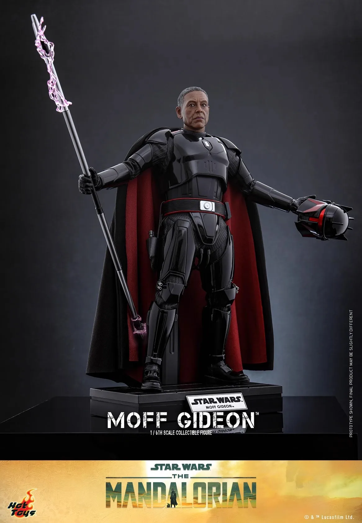 In Stock HotToys TMS107 1/6 Scale Star Wars Mandalorian Moff Gideon Full Set Model 12 Inch Action Figure Art For Fans Collection