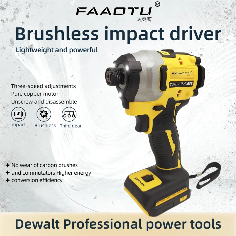 FAAOTU  New 850 Heavy-Duty Drill Driver, Versatile for Wood/Metal, Same Dependability as DW Suitable for DW battery NO battery