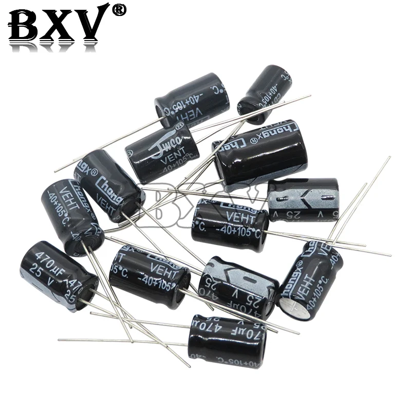 Electrolytic Capacitor 6.3V 16V 25V 35V 50V 63V 200V 400V 450V 10UF 22UF 47UF 100UF 220UF 330UF 470UF 1000UF 0.1UF 0.22UF New