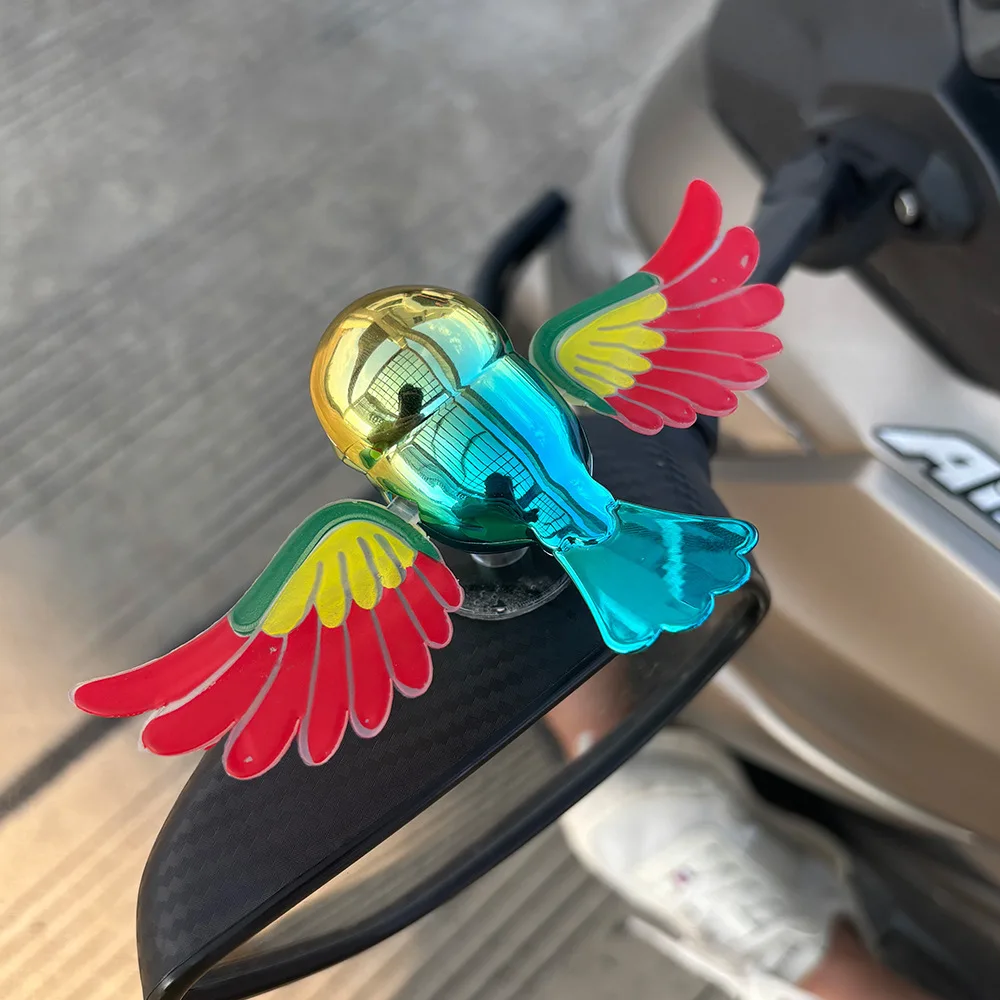 Winged Laser Cut Bird Ornament Home Decoration, Fits Car/Bike/E-Bike, Kids' Gift, Sleek Laser Cut Design Lightweight & Durable