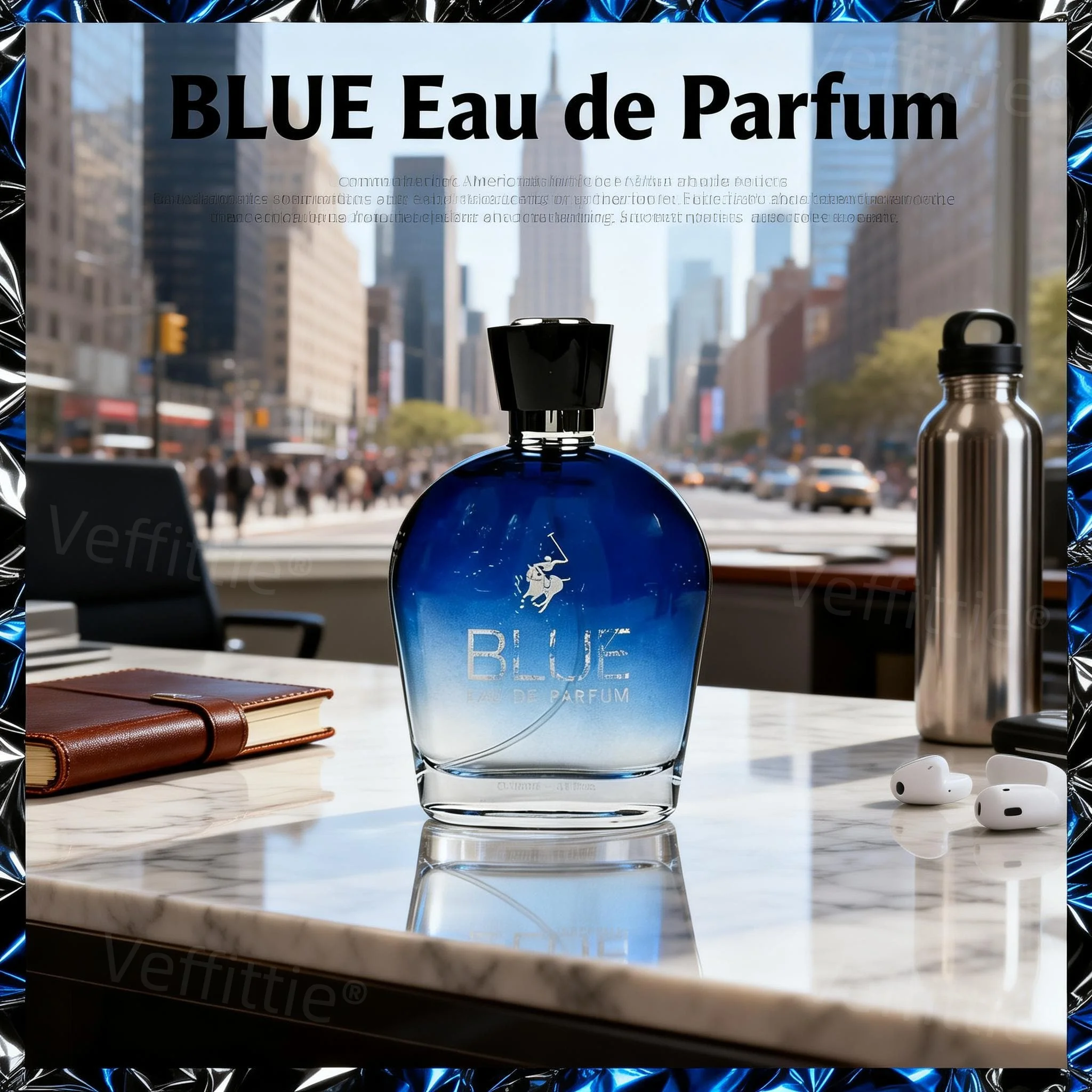 

Executive Blue Citrus Poise , Long Lasting Crisp Woody Blend, Formal Office Wear, Polished Choice for Daily Business Commute