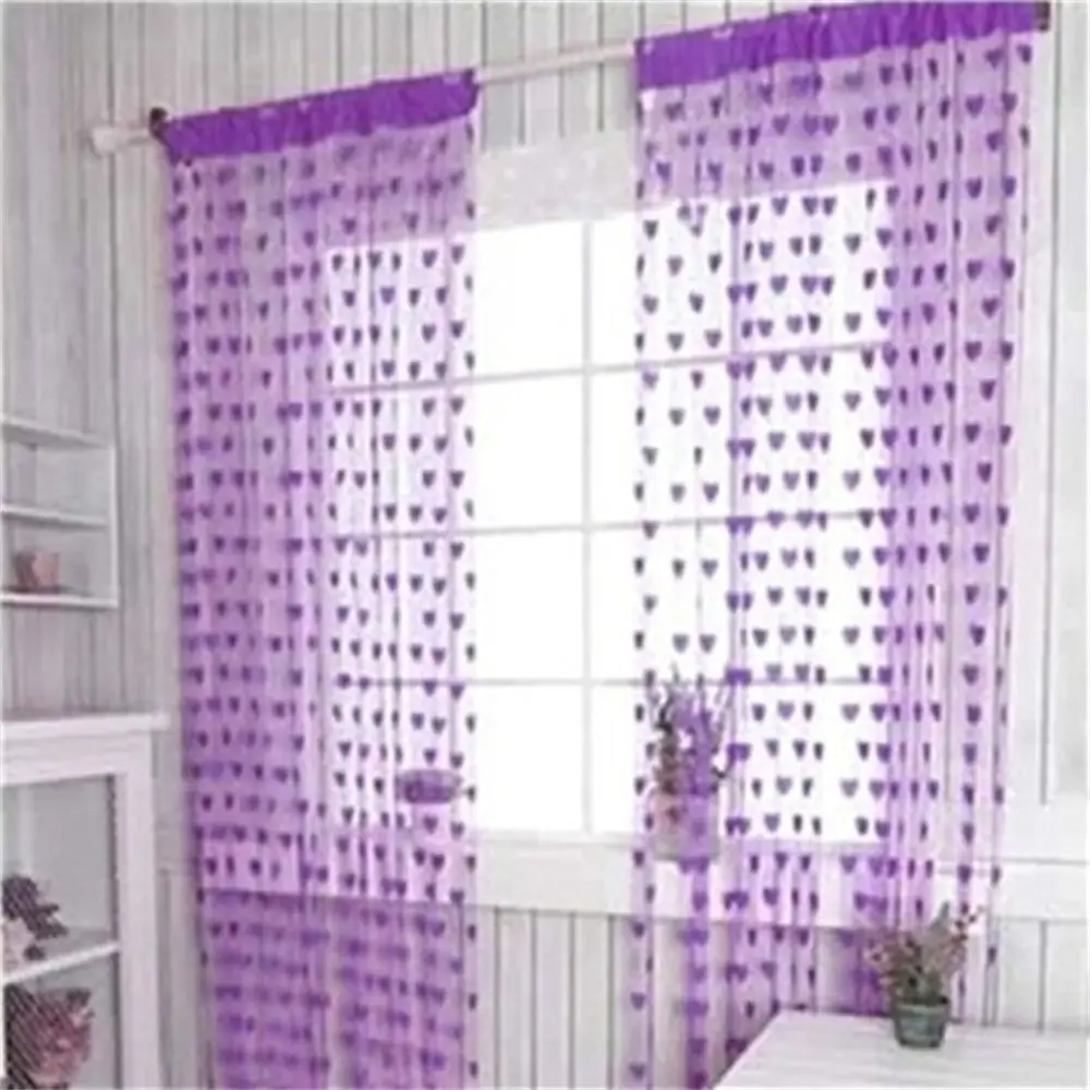 Home Decoration DIY Decoration Heart-shaped Cord Curtain Line Curtain Door And Window Curtain Tassel