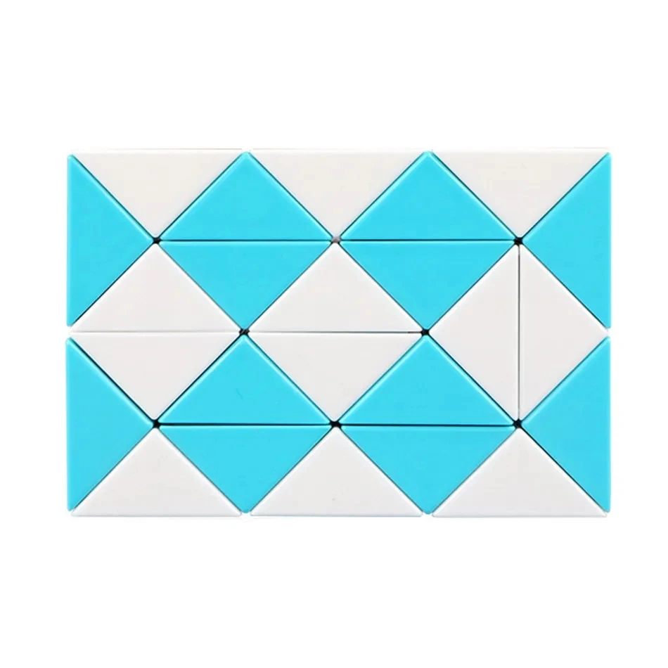 QIYI 24 Segment Magic Rule Snake Cubes Elasticity Elastic changed Popular Twist Transformable Kid Puzzle Toy for Children
