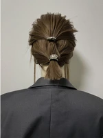 3Pcs Geometric Metal Hair Clips Simple Hairpins for Women Low Ponytail Hair Claws Girls Fashion Hair Accessories Sets - Image 4