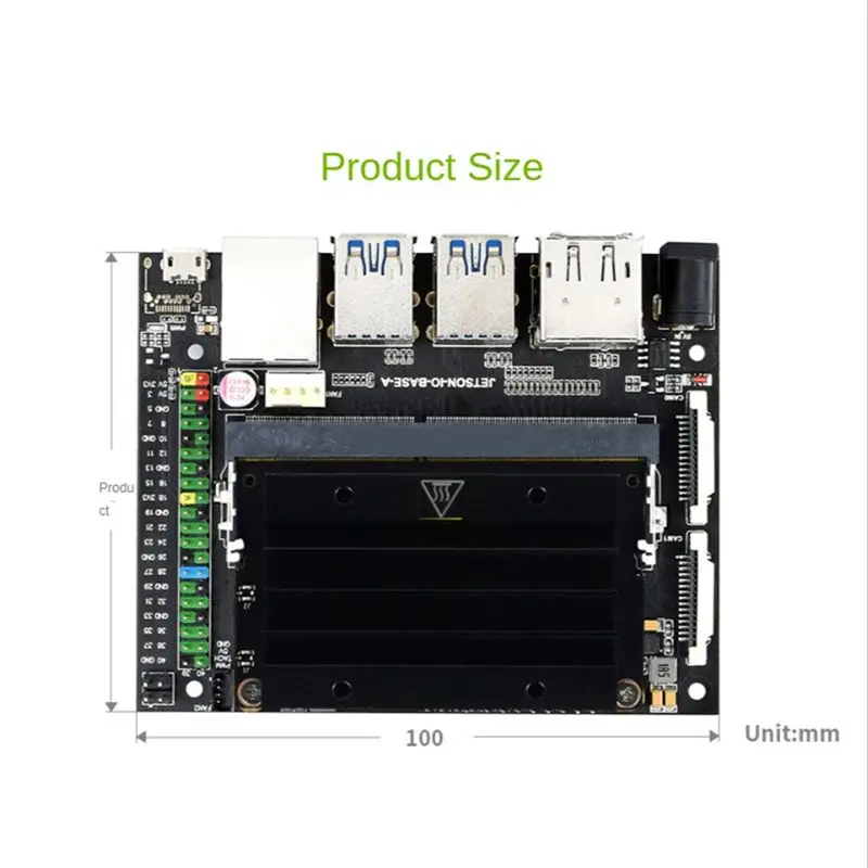 doyou For Jetson Nano 4GB Developer Kit AI Artificial Intelligence Development Board with Heat Sink Programming Robot Learning