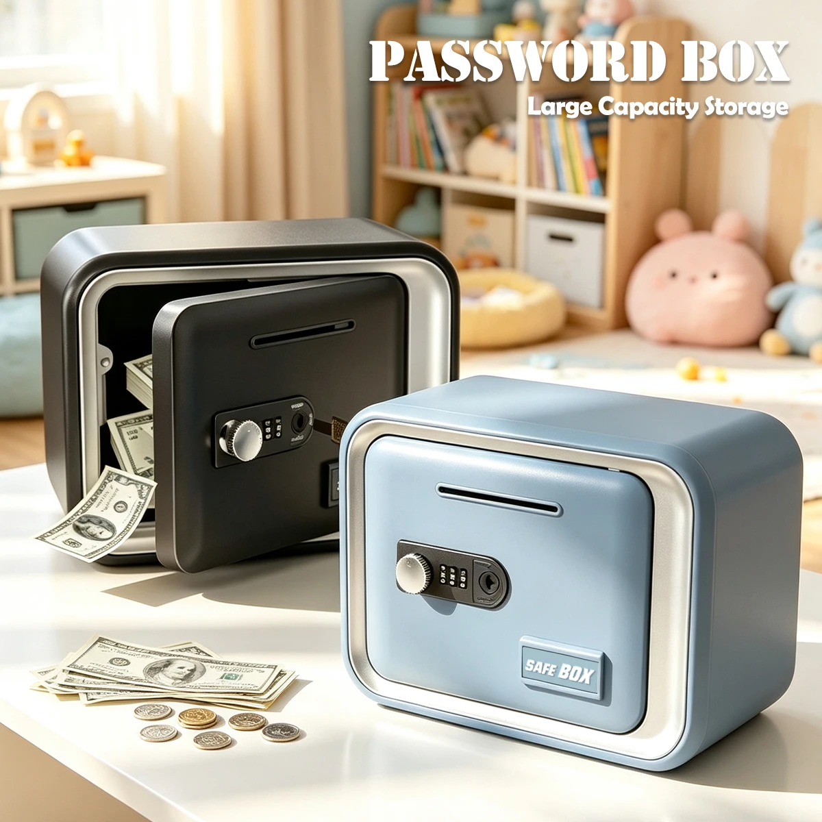 Password Piggy Bank, Safe Box - огляд і ціна Home Security Box