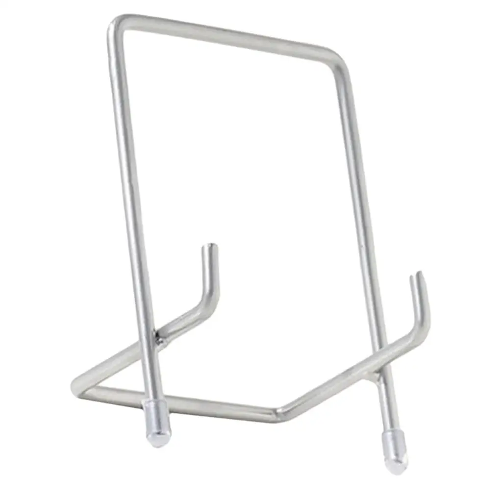 Iron Display Stand, Iron Easel Plate Holder Stand for Home and Office Decoration Display Picture Frames Cookbooks