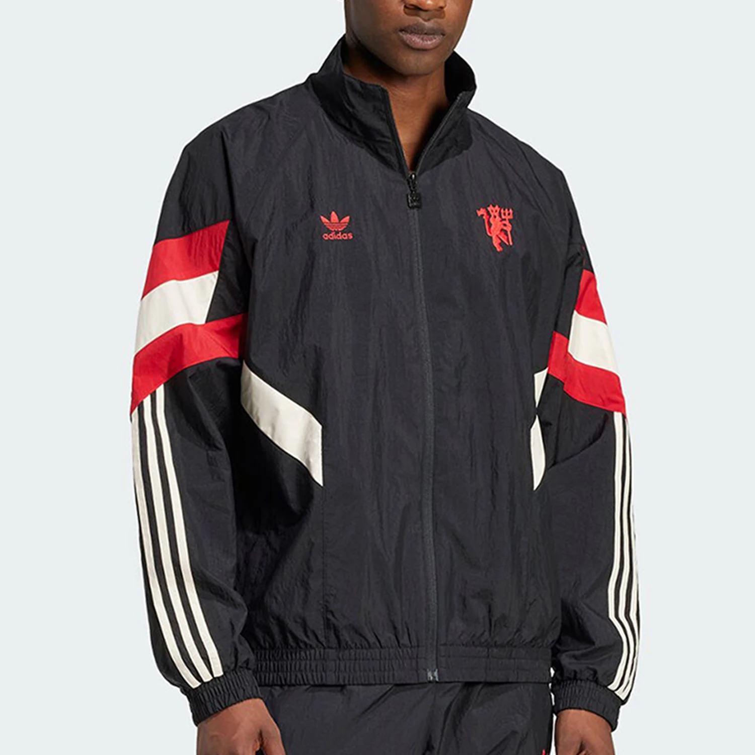 

Adidas Originals Men's Sport Training Stand Collar Patchwork Jacket IS6525