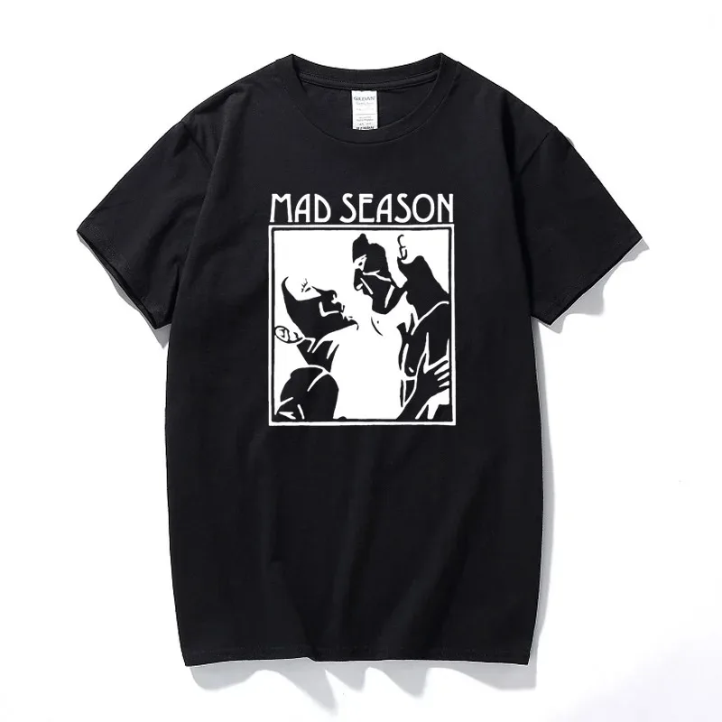 Mad Season Above T Shirt Music Grunge Rock Alice In Chains Screaming Trees Women Men T Shirt Harajuku Retro Tee