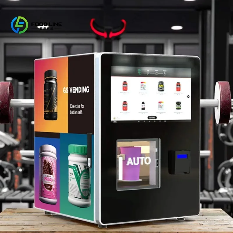 Customized Hot Sale Smart 24-Hour Automatic Protein Shake Vending Machine Independent Stirring System Warranty: 1 Year for Gyms