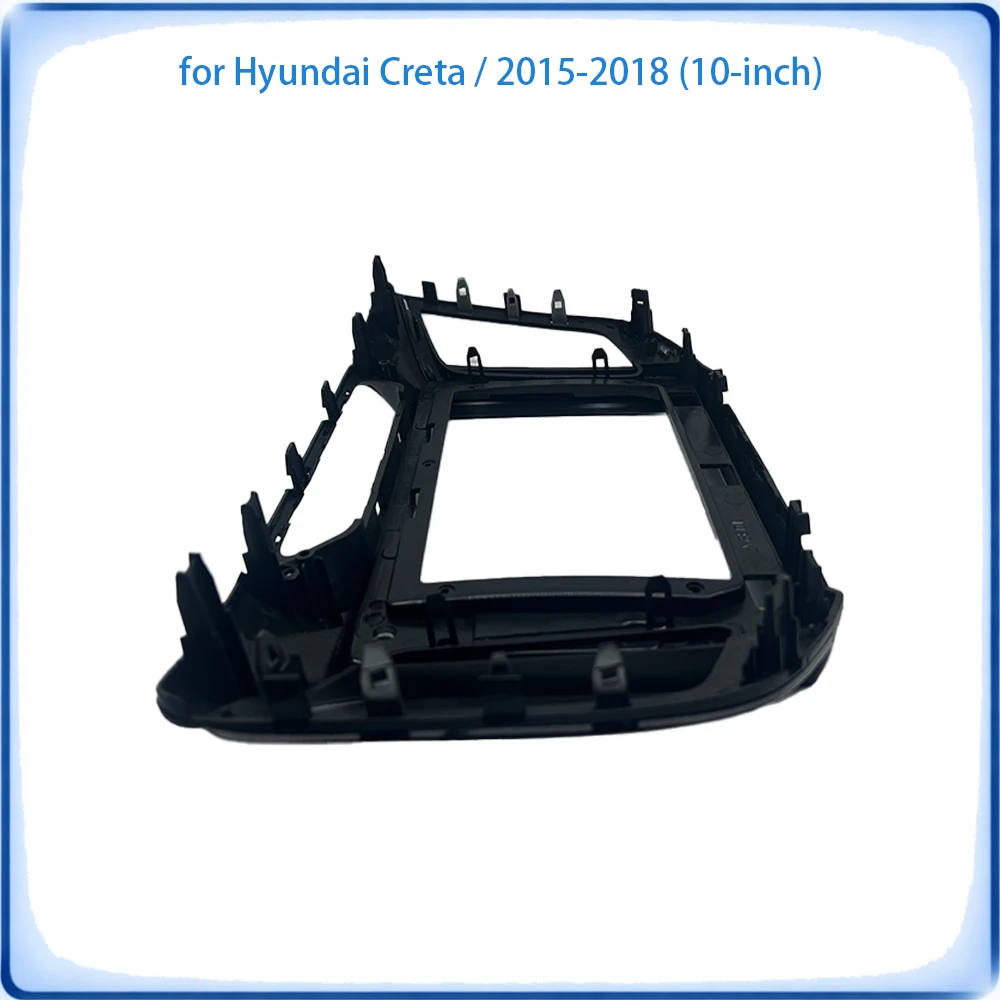 Car Radio Fascia Frame For Hyundai ix25 Creta 2015-2018 10 inch Wiring Harness Power Cable Car Accessories Plug & Play