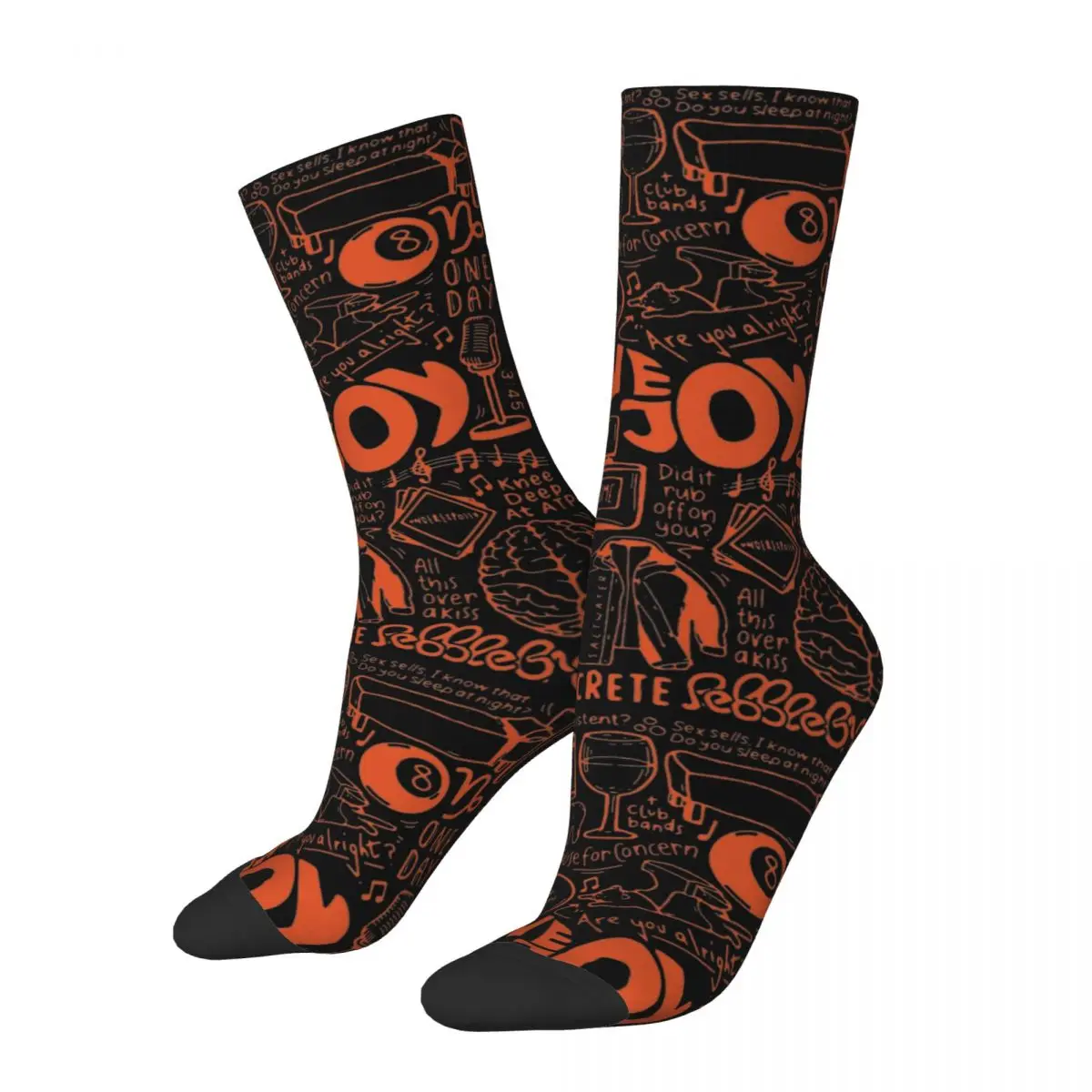 Lovejoy Band North Tour Merch Crew Socks Cozy Punk Rock Sport Crew Stockings Cute for Unisex Present