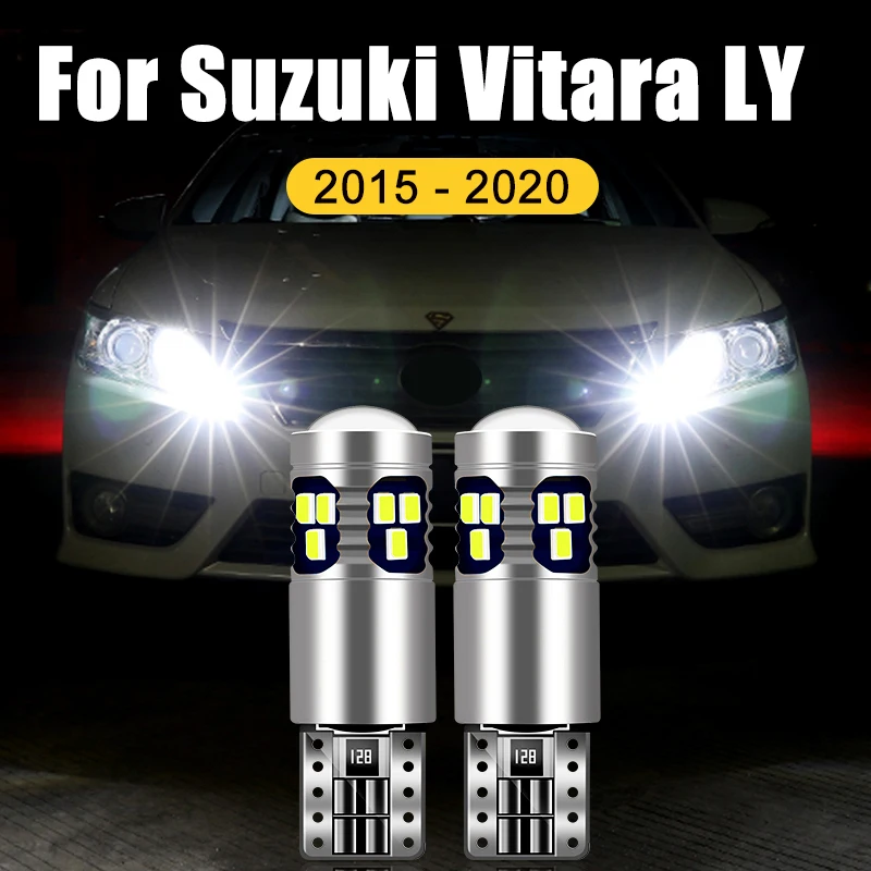 

For Suzuki Vitara LY 2015 2016 2017 2018 2019 2020 2PCS T10 W5W LED Car Clearance Lights Parking Lamps Width Bulbs Accessories