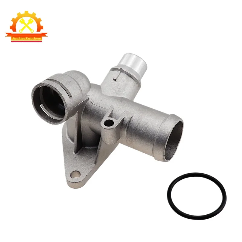 

06B121132E 06B121132B Разъем шланга охлаждающей жидкости радиатора Трехходовой разъем для Volkswagen Audi A4 B6 B7 1.8T Seat