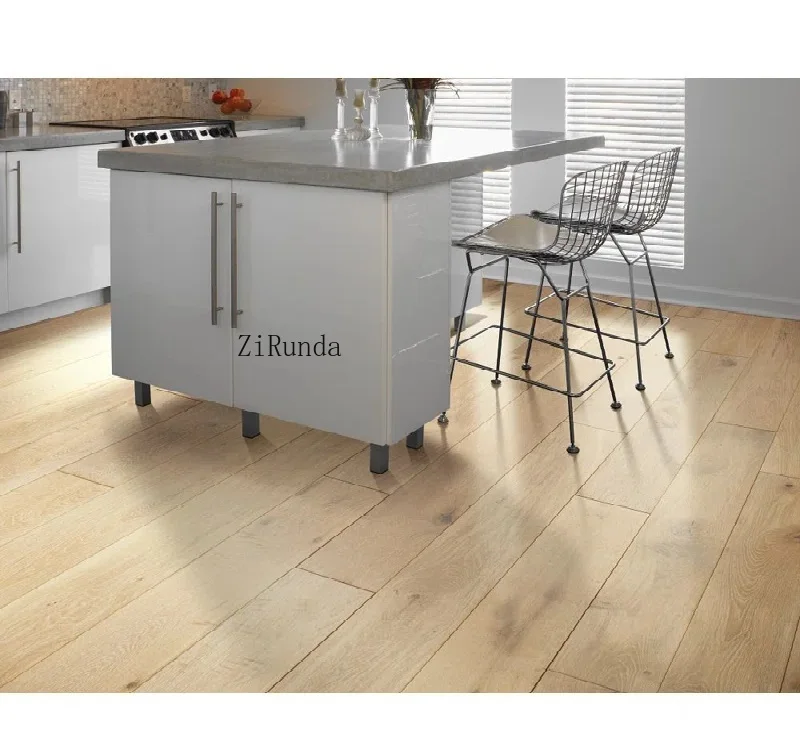 نسخة مخصصة من الأرضيات الخشبية الهندسية متعددة الطبقات، أرضيات هندسية لغرفة النوم مقاس 14 مم من خشب البلوط