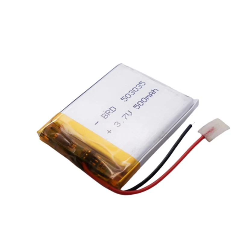 503035 3.7v 500mah akumulator litowo-polimerowy 3. 7V li po jonowy akumulator lipo do nawigacji GPS dvd